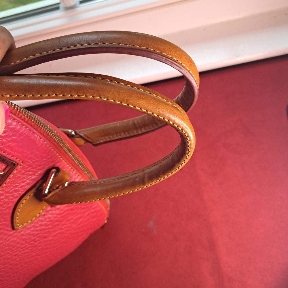 Dooney&Bourke Pink Soft Leather 💗 Bag Great Condition - Picture 5 of 11